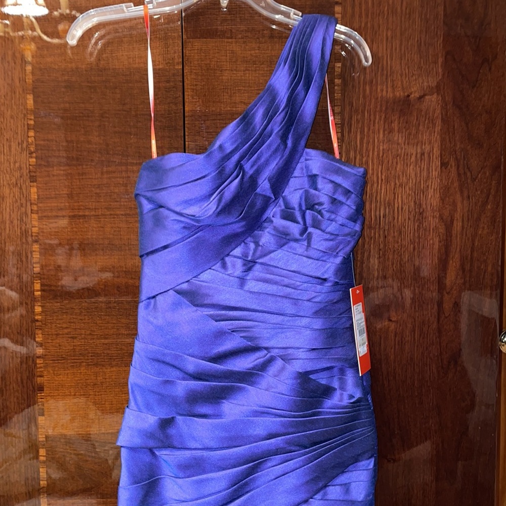 One Shoulder Rouched Dress - Picture 6 of 17